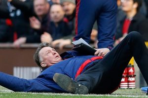Van Gaal'den unutulmayacak protesto