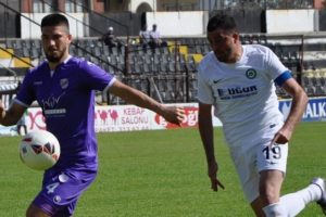 Nazilli Belediyespor, Bi&ccedil;er'le &ccedil;ıktığı ilk ma&ccedil;ta galip geldi