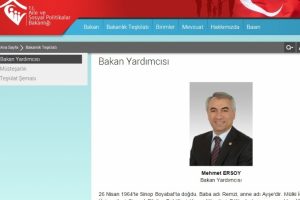 Bakan yardımcısı oldu ancak Resmi Gazete'de yayımlanmadı