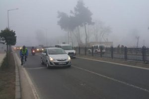 Ordu'da yoğun sis nedeniyle u&ccedil;uşlar iptal edildi