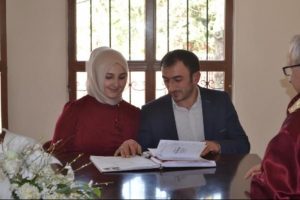Bursa İneg&ouml;l'de, 6 &ccedil;ift 29 Şubat'ta evlendi