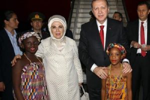 Cumhurbaşkanı Erdoğan Gana'da