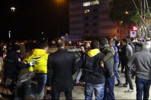 Derbi sonrası kavga &ccedil;ıktı