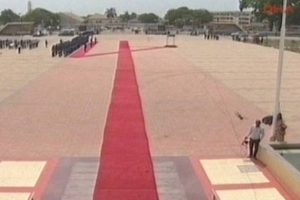 Cumhurbaşkanı Erdoğan Gana'da t&ouml;renle karşılandı