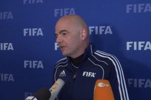 Infantino sahada h&uuml;nerlerini sergiledi