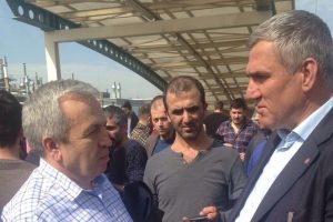 CHP Bursa, Renault emek&ccedil;ilerinin yanında