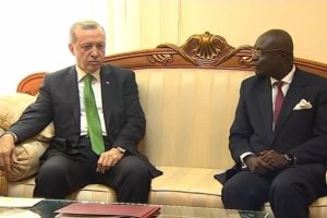 Erdoğan, Gana Parlamento Başkanı ile g&ouml;r&uuml;şt&uuml;
