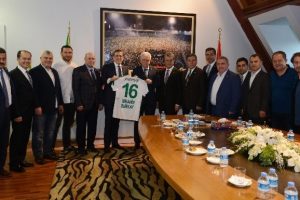BTSO'dan Bursaspor'a ziyaret