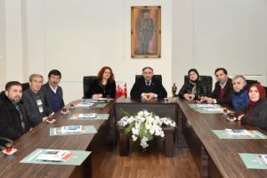 Bursa Mustafakemalpaşa'da Y&ouml;r&uuml;klerden Kurtulan'a ziyaret