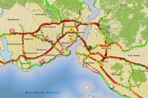 İstanbul'da trafik kilit!
