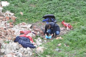 Bursa'da motosikleti &ccedil;alıp par&ccedil;aladılar