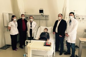 Cezayirli minik Bursa'da şifa buldu