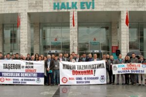 DİSK Bursa: &Ouml;zel istihdam b&uuml;roları k&ouml;le pazarlarıdır