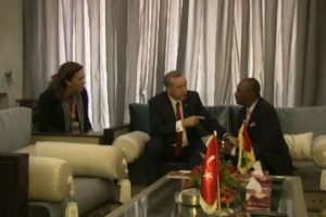 Cumhurbaşkanı Erdoğan Gine'de