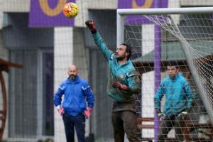 Osmanlıspor'da yağmur engeli