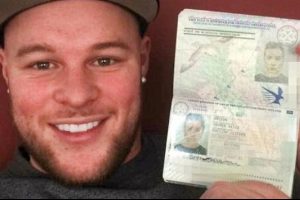 Kız arkadaşının pasaportuyla seyahat etti