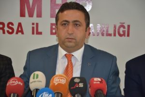MHP Bursa İl Başkanı Yılmaz: 'G&ouml;revimizin başındayız'