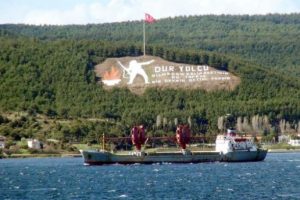 Rus askeri kargo gemisi Akdeniz'e iniyor