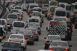 Bursa'da Polis Okulu Kavşağı'nda trafik d&uuml;zenlemesi
