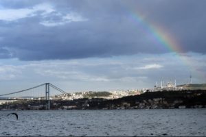 İstanbul Boğazı'nda kartpostallık g&ouml;r&uuml;nt&uuml;ler