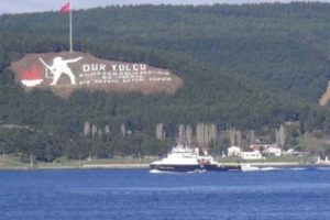 Rus gemisi Boğaz'dan ge&ccedil;ti