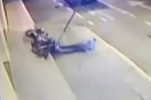 Polisten ka&ccedil;arken canında oldu!