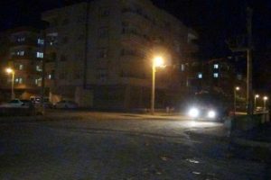 Nusaybin'de patlama ve silah sesi