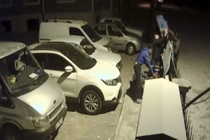 Motosiklet hırsızları kamerada
