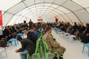 Mardinliler taziye &ccedil;adırına akın etti
