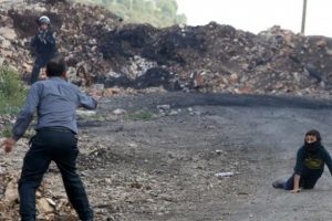 Filistinli babanın en zor anları