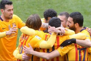 Barcelona d&ouml;rt d&ouml;rtl&uuml;k!