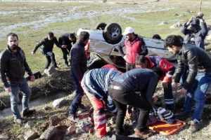 Bing&ouml;l'de trafik kazası: 6 yaralı