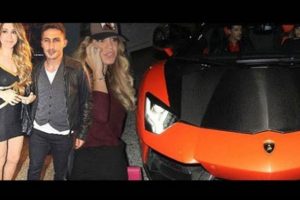Sabri'nin eşine Lamborghini şoku!