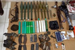 Silvan'da PKK'ya ait &ccedil;ok sayıda m&uuml;himmat ele ge&ccedil;irildi
