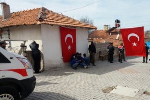 K&uuml;tahya'ya şehit ateşi d&uuml;şt&uuml;