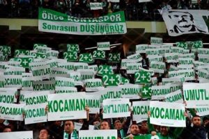 Torku Arena yine yeşil beyaza boyandı