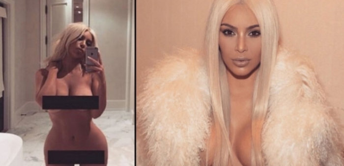 Kim Kardashian sınır tanımıyor...