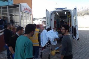 Mermer ocağında patlama: 1 &ouml;l&uuml;, 1 yaralı