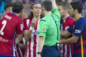 Filipe Luis, Messi'ye &ccedil;attı