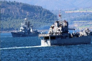 Boğazda sıcak temas