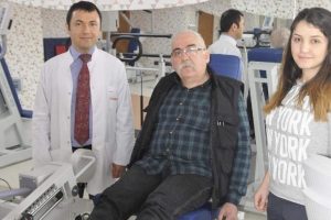 Elektro terapi ile yeniden ayağa kalktı