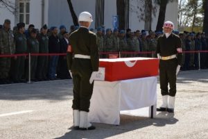 Sur şehidi memleketine uğurlandı