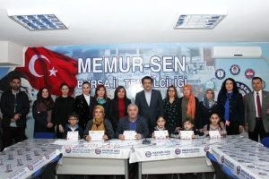 Bursalı &ccedil;ocuklardan şehitlere mektup