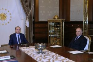 Erdoğan, MGK Genel Sekreterini kabul etti