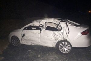 Hakemleri taşıyan ara&ccedil; tankerle &ccedil;arpıştı