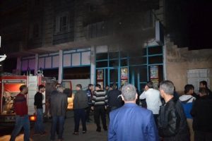 Şanlıurfa'da markete molotoflu saldırı