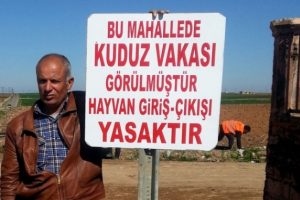Şanlıurfa'da kuduz karantinası