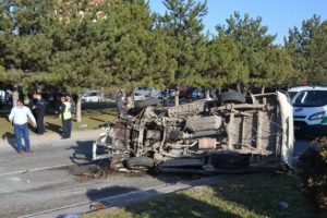 Başkent'te feci kaza: 2 &ouml;l&uuml;