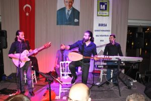 Bursa'da mali m&uuml;şavirler yemekte buluştu