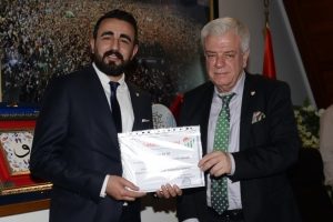 NİLBİAD'ın ziyaretine Ali Ay'dan teşekk&uuml;r